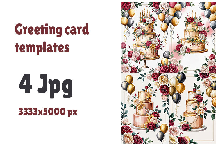 Birthday Card SVGs Image 2