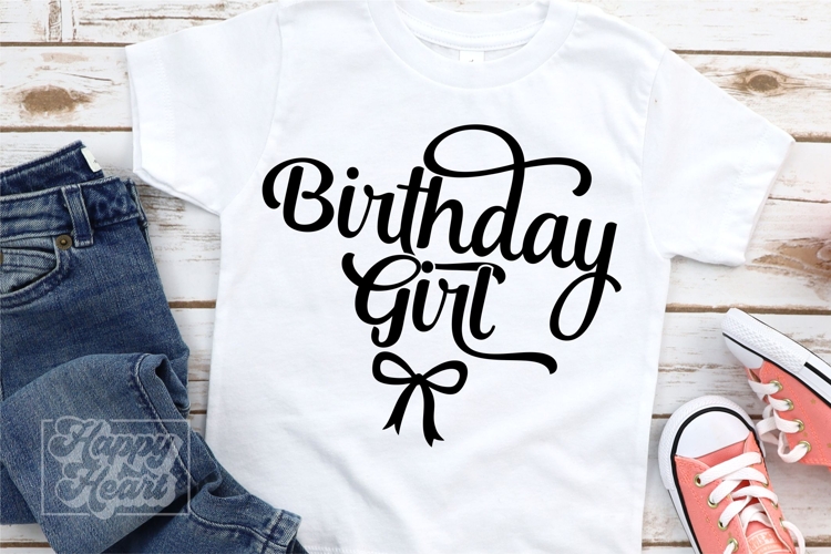 Birthday Girl SVG - Birthday Queen Bow - Its My Birthday PNG