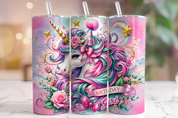 Rainbow Unicorn Clipart Image 6