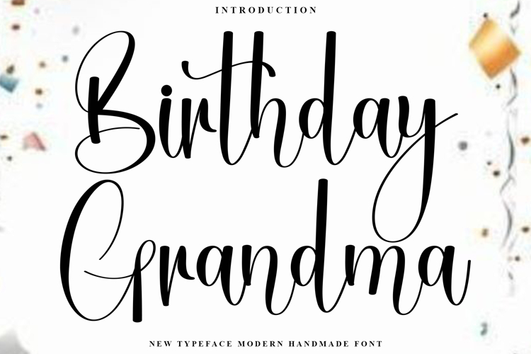 Birthday Grandma