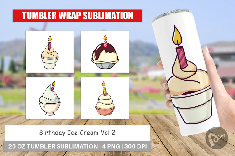 Tumbler Party Ice Cream