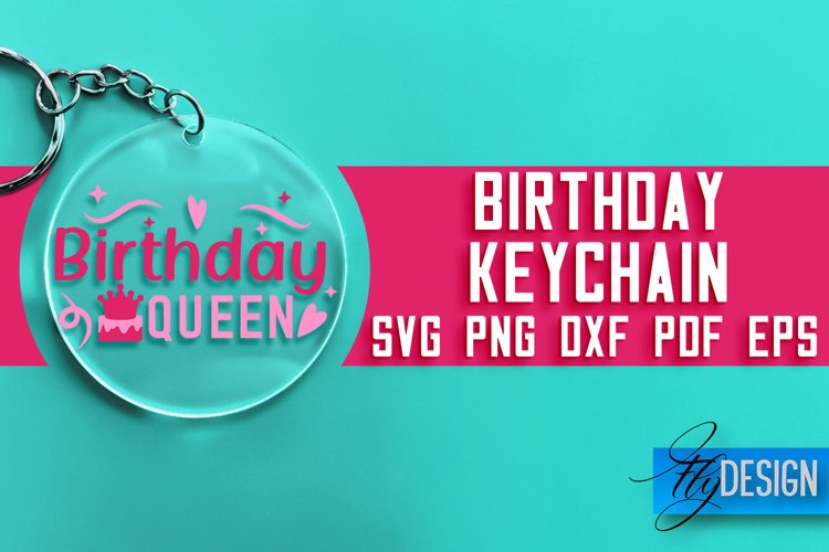 Round Keychain Svg Image 7