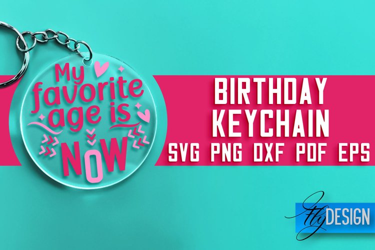 Round Keychain Svg Image 8