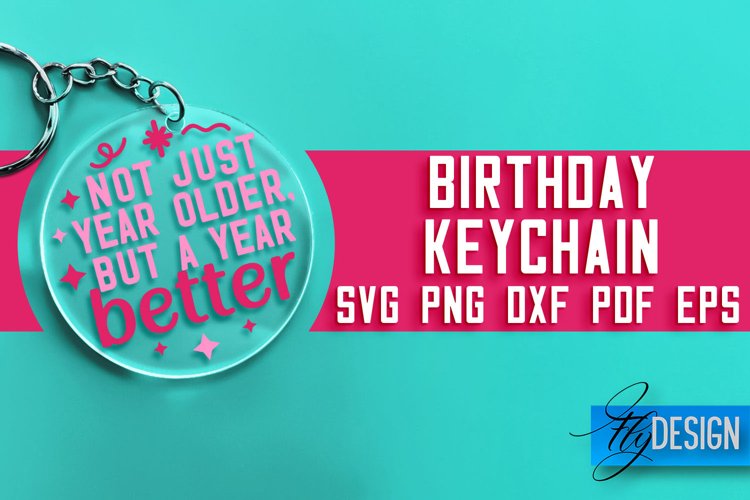 Round Keychain Svg Image 9