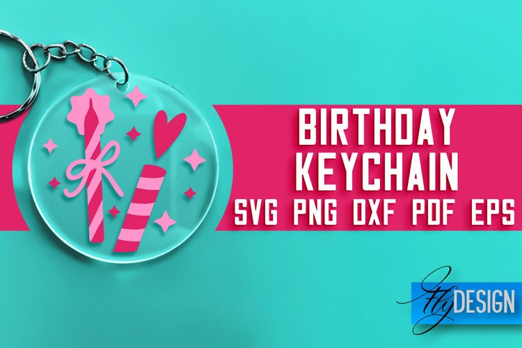 Round Keychain Svg Image 14