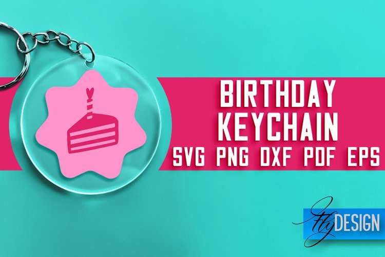 Round Keychain Svg Image 8