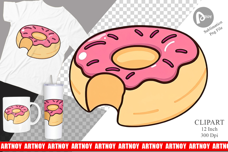Donut Clipart Image 16