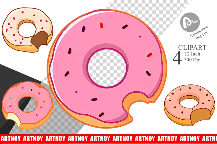 Donut Clipart Image 18