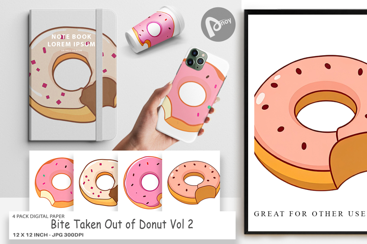 Donut Clipart Image 8