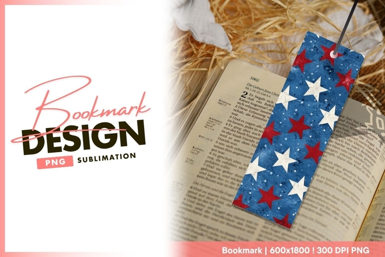 Patriotic bookmark design