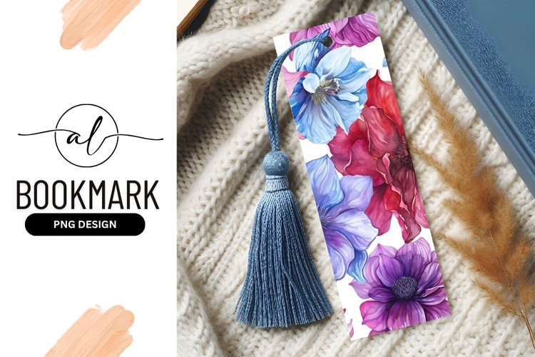 Blue Flowers Clipart Image 12