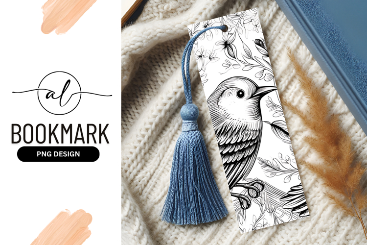 Black And White Bird Clipart Image 19
