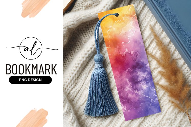Abstract Watercolor Background with Gradient Colors