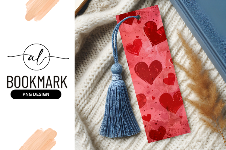 Red Heart Seamless Pattern For Valentines Day
