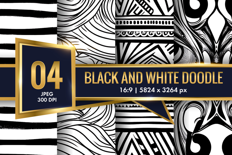 Black Doodle Image 17