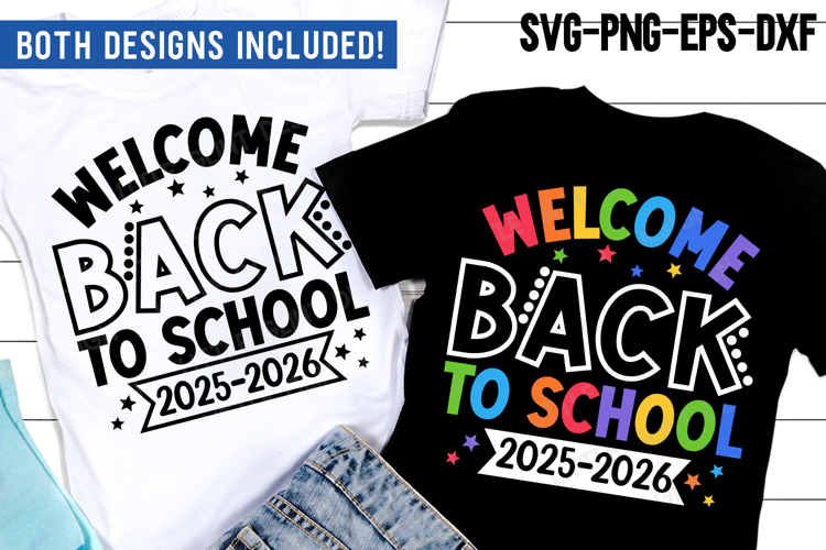 Welcome Back to School SVG, First Day Teacher 2026 Gift example image 1
