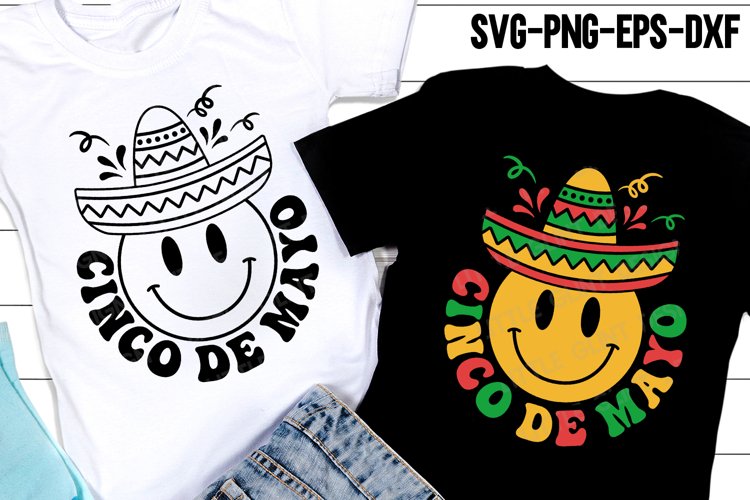 Cinco de Mayo SVG, Mexico PNG, Retro Fiesta Quote Shirt Gift