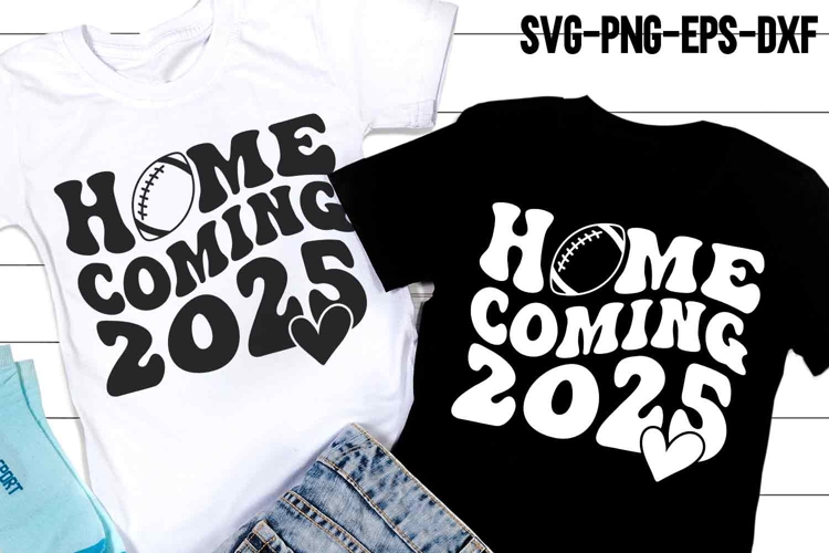 Hoco 2025 SVG, Football Quote TShirt, Retro Homecoming Shirt example image 1