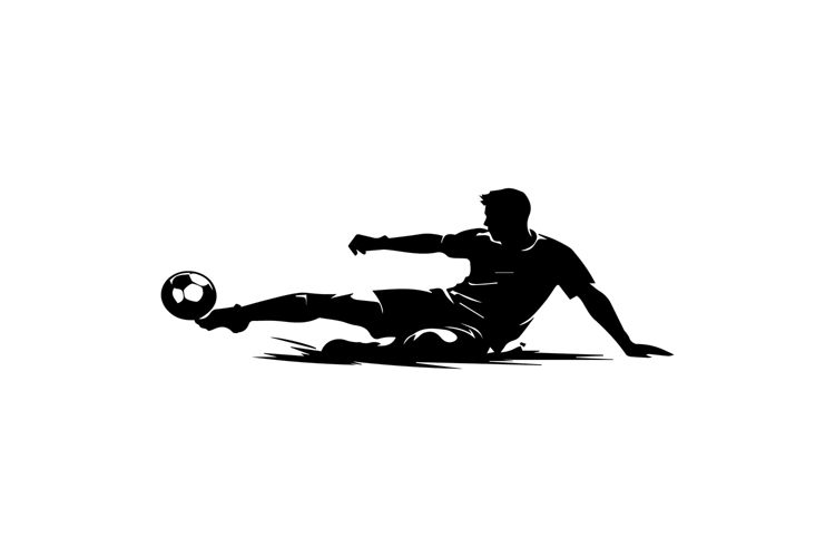 Soccer Player Silhouette