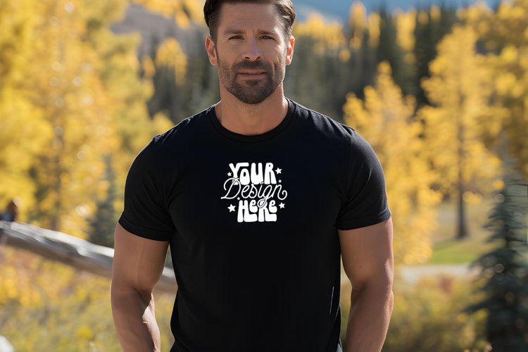 White Tshirt Mockup Image 5