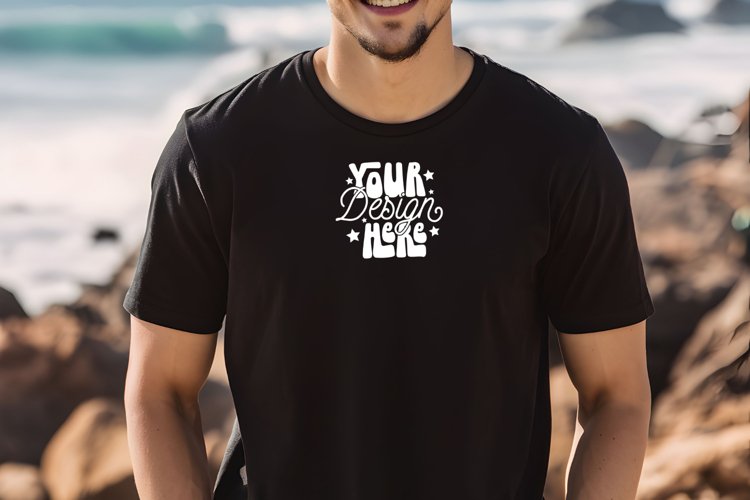 White Tshirt Mockup Image 22
