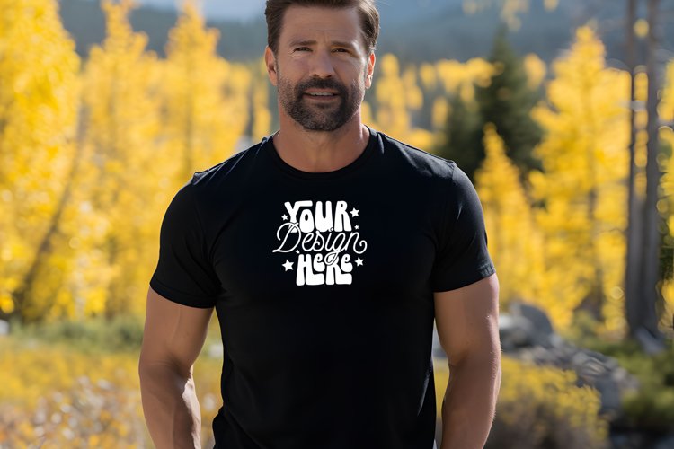 White Tshirt Mockup Image 4