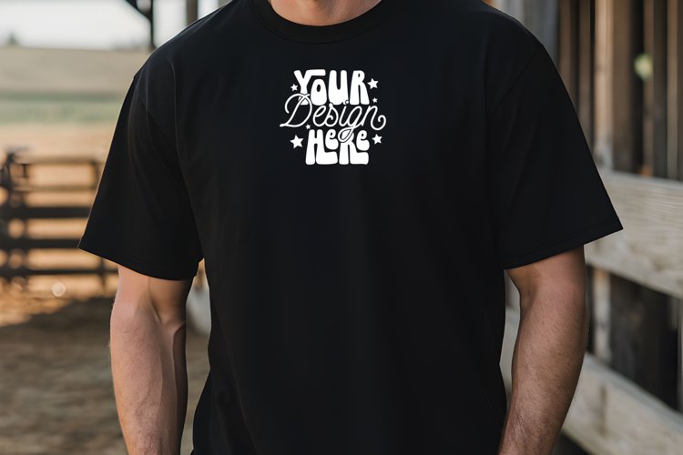 White Bella Canvas 3001 Mockup, Bella Canvas 3001 Tshirt