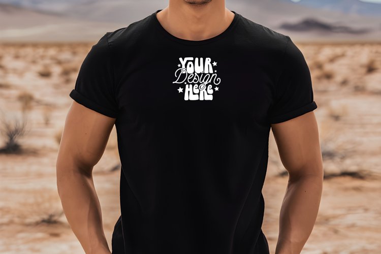 White Tshirt Mockup Image 19