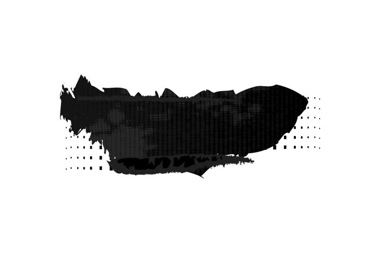 Paint Stroke Vector Image 2