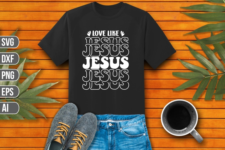 Love Like Jesus Svg Image 11