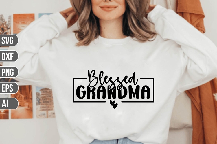 Blessed Grandma Svg, Family Svg