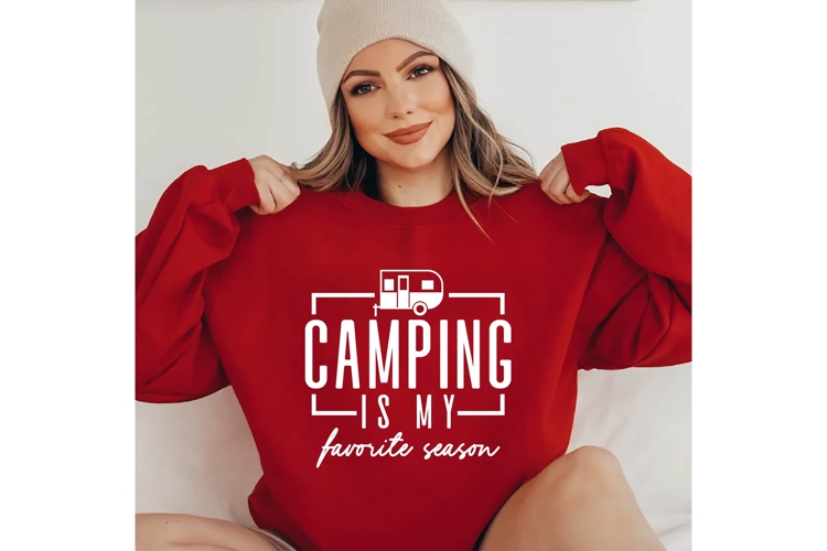 Camping Is My Favorite Season Svg, Camping Vibes Svg Designs