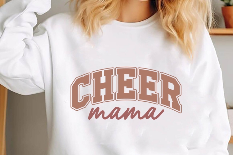 Cheer Mom Shirt Svg Image 4