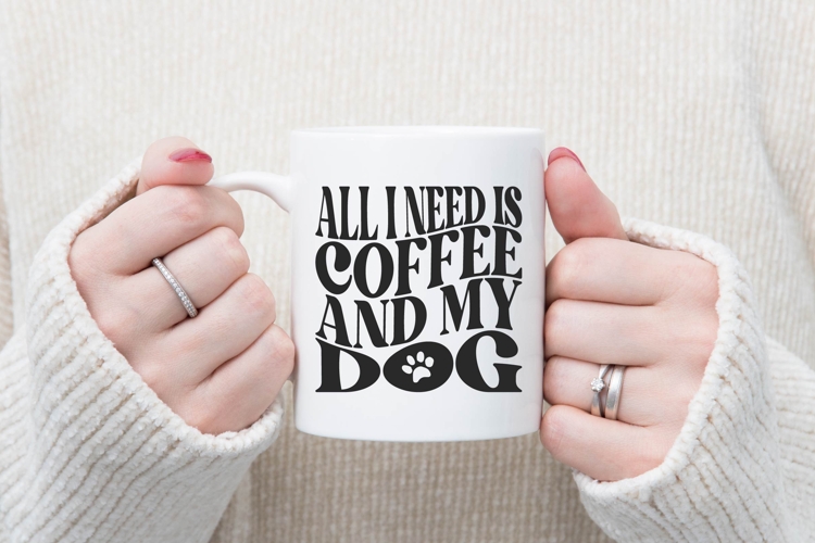 All I Need Is Coffee And My Dog Svg Image 13