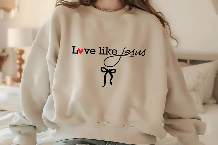 Love like Jesus Svg Design
