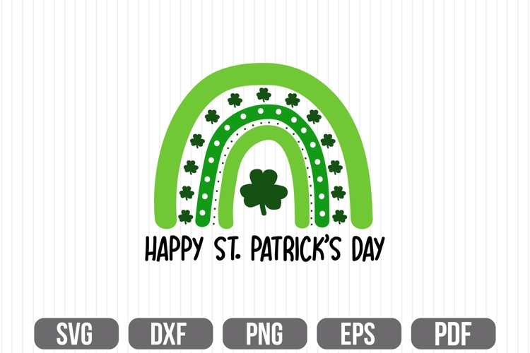 Heart Shamrock Svg Image 12