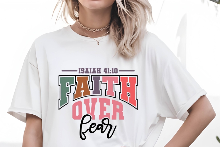 Faith Over Fear Svg Design