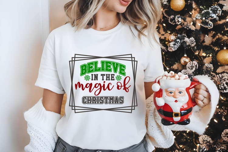 Believe in the Magic of Christmas Svg, Christmas Svg Design