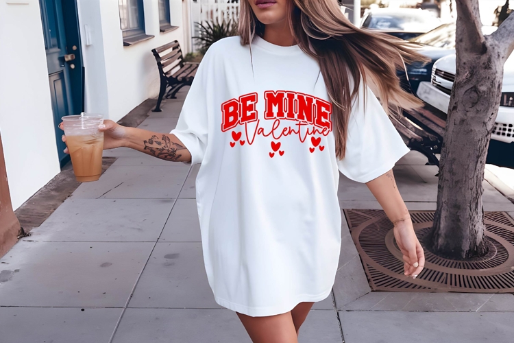 Be Mine Valentine Svg, Valentines Day Svg