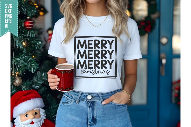 Merry Christmas Svg, Christmas Svg, Xmas Svg