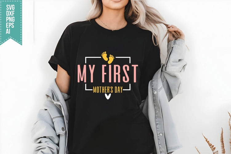 My First Mothers Day Svg, Mothers Day Svg