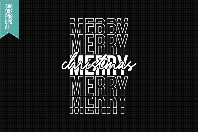 Merry Christmas Svg, Christmas Svg, Xmas Svg