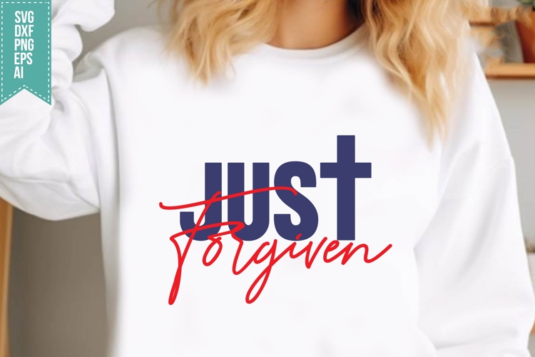 Not Perfect Just Forgiven Svg, Religious Svg, Jesus God Svg