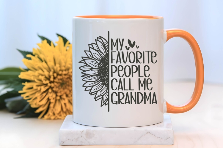 My favorite people call me Grandma Svg, Mothers Day Svg