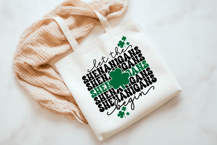 Let The Shenanigans Begin Svg, St. Patricks Day Svg