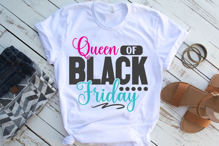 Queen Of Black Friday Svg, Black Friday Shirt Svg