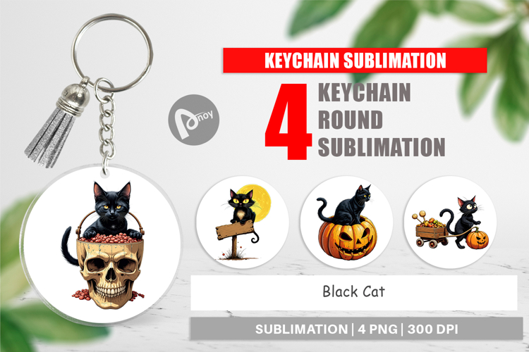 Black Cat Clipart Image 10