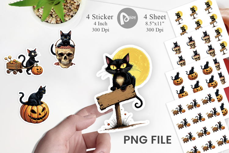 Black Cat Png Image 8