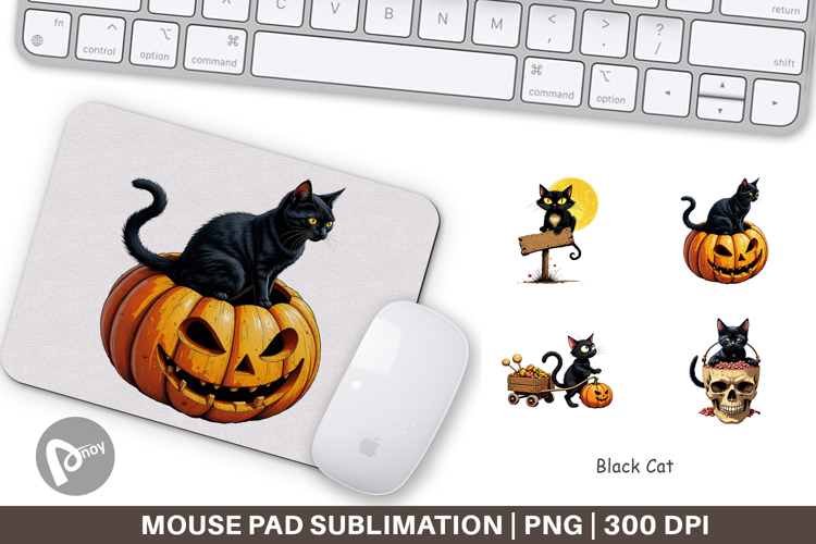 Black Cat Clipart Image 8