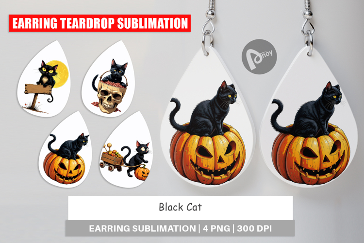 Black Cat Clipart Image 14